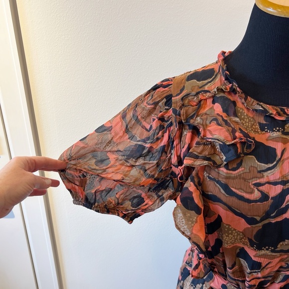 NWT Cleobella Paige Printed Midi Dress - Picture 8 of 13